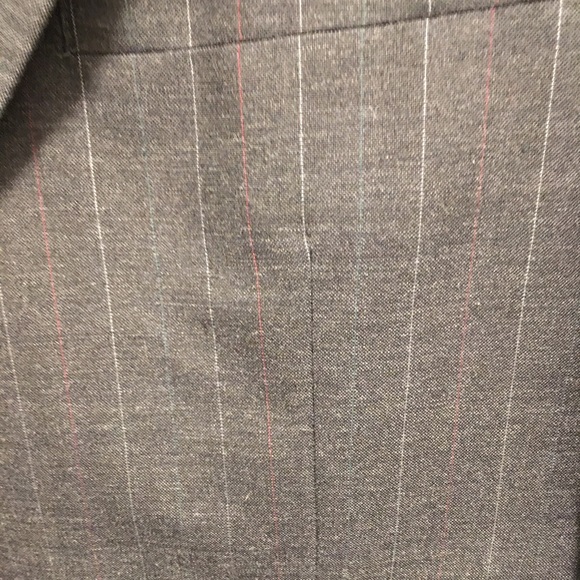 Men’s R46- W41 grey pinstripe suit- jacket and pants - Picture 8 of 15